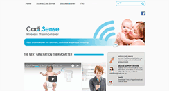 Desktop Screenshot of cadisense.com